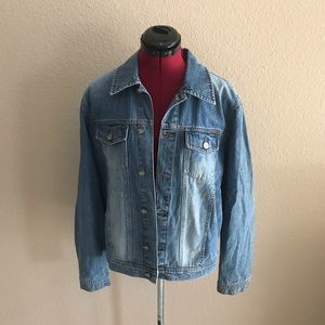 Calvin Klein Indigo Denim Jacket Size XL